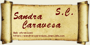 Sandra Čaraveša vizit kartica